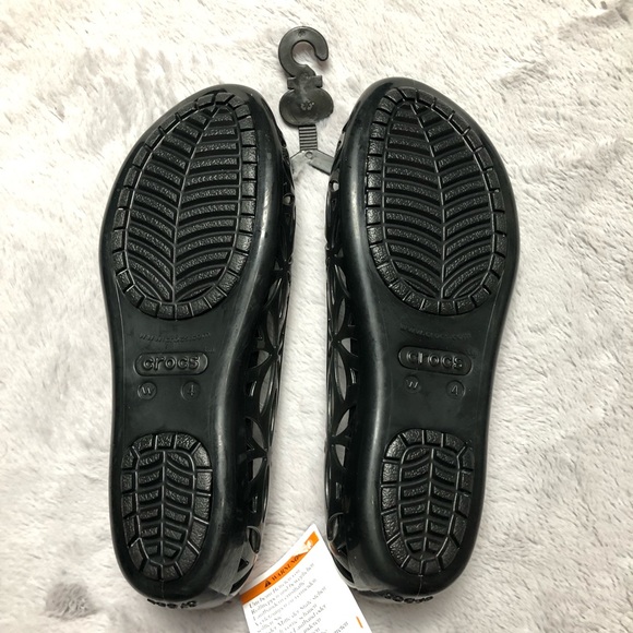 Brand New Croc Isabella Jelly II Flat Size:4 - Picture 3 of 6